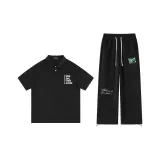 Черный топ + Черные брюки