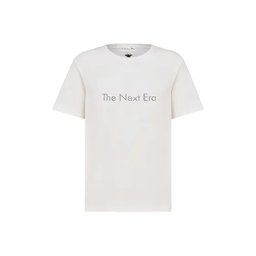 Dior Quarterly New Products Белые Женские Футболки