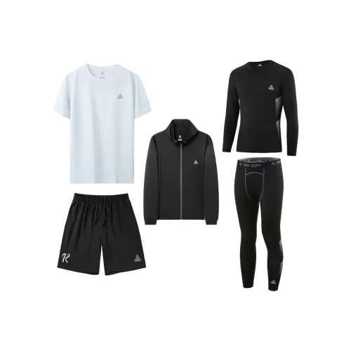 PEAK Running Collection Беговая одежда Наборы Unisex FIVE Шесть предметов комплект