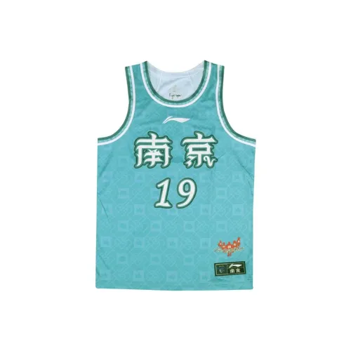 LINING CBA Collection Синий Мужская баскетбольная майка