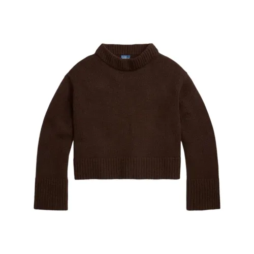 Polo Ralph Lauren FW24 Свитер Женский Зеленый Узор Серый