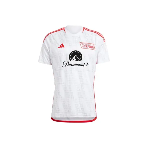 Adidas FC UNION BERLIN 23 24 Гостевой Джерси Футбол Джерси Мужской Белый