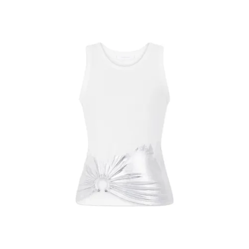 Paco Rabanne Майка Женская Белая