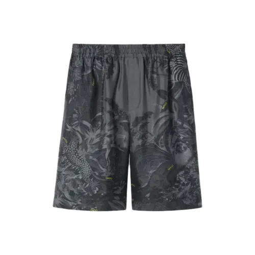 GUCCI FW23 Повседневные шорты Мужские Серые