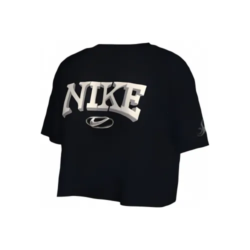 NIKE Черные Женские Футболки