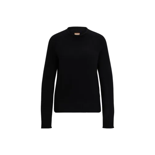 HUGO BOSS Черные Женские Свитеры