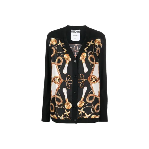 MOSCHINO Черные Женские Свитеры