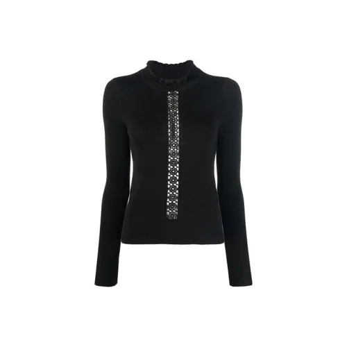 See By Chloe FW21 Slim Fit Свитер Женский Черный