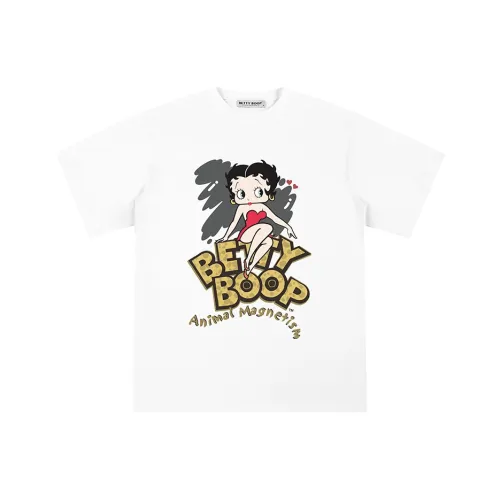 Betty Boop Т-рубашка с оборванным рукавом женская