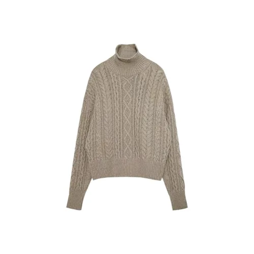 SOON FLOWER Свитер Женский Хаки