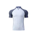 Серо-голубой-белый