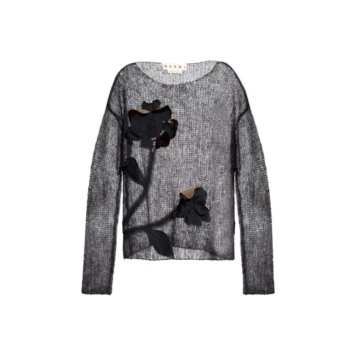 MARNI Черные Женские Свитеры