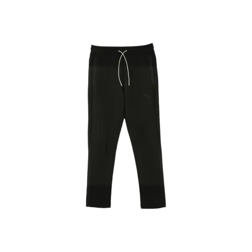 PUMA Мужские спортивные брюки черного цвета