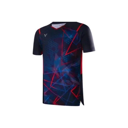 VICTOR Бадминтон Джерси Мужской Черный