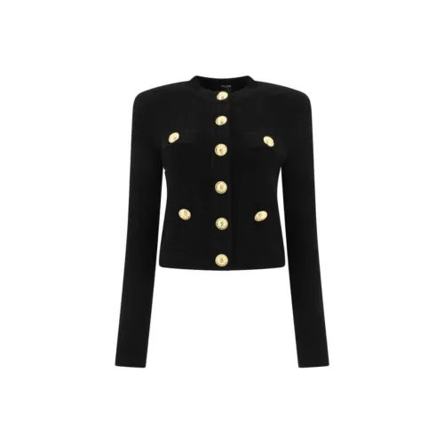 BALMAIN Черные Женские Свитеры