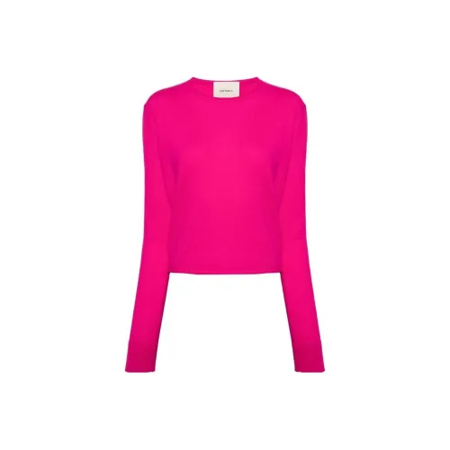 Lisa Yang SS24 Свитер Женский Розовый