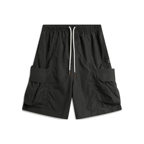 LINING Basketball Collection Обсидиановый серый Мужские спортивные шорты