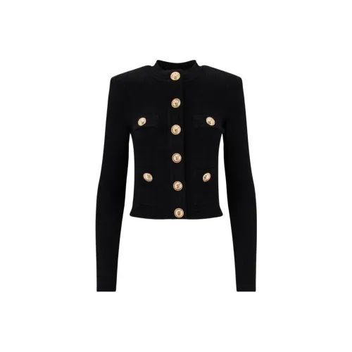 BALMAIN FW23 Свитер Женский Черный