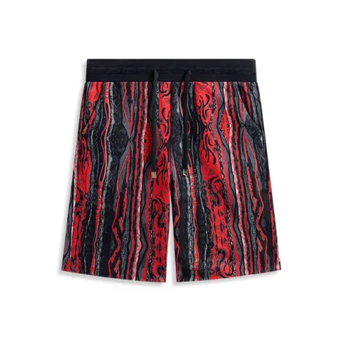 COOGI Повседневные шорты унисекс алого цвета