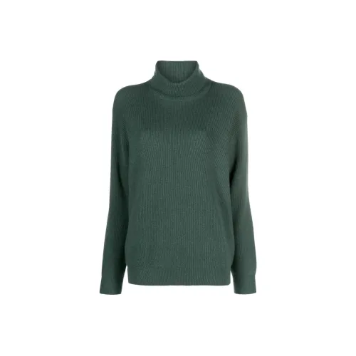 Brunello Cucinelli Зеленые Женские Свитеры