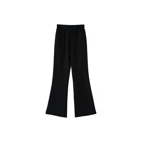 CLOR Черные Унисекс Повседневные Брюки