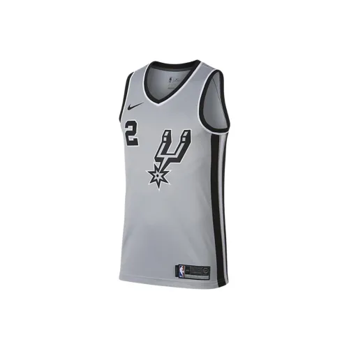 Nike Kawhi Leonard Statement Баскетбольная Джерси Мужская Серого цвета