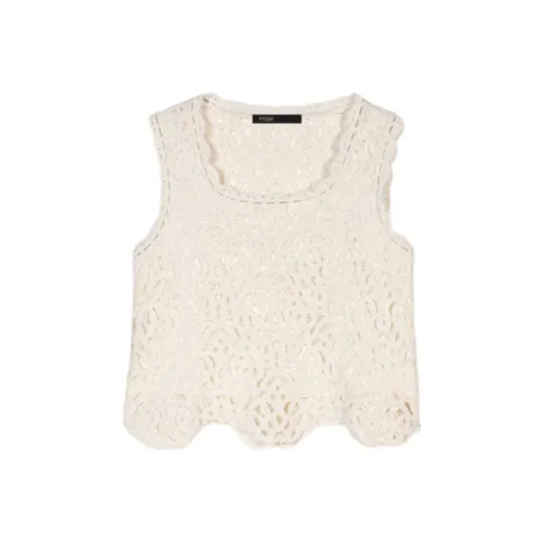 Maje Майка Женская Светло-янтарная с легким белым оттенком