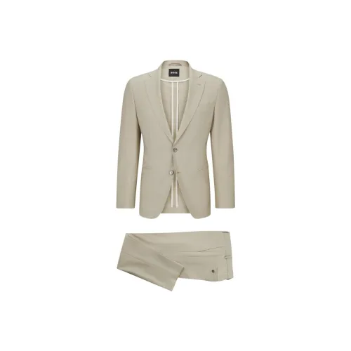 Hugo Boss Бизнес-костюм мужской светлый умбра