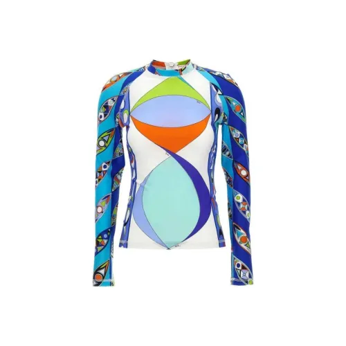 EMILIO PUCCI Синие Женские Рубашки T