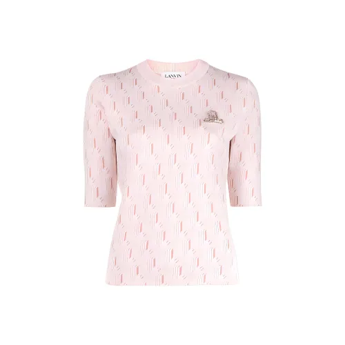 Lanvin Розовые Женские Футболки