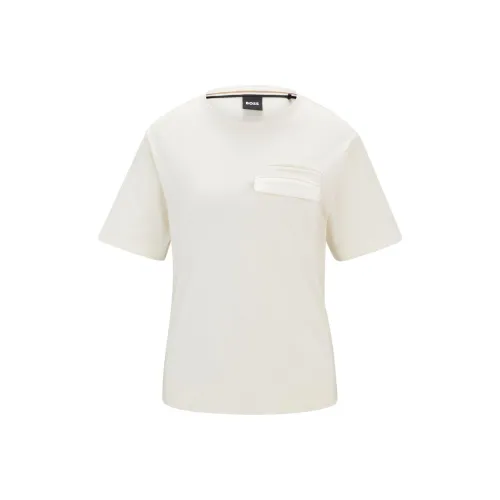 HUGO BOSS Белые Женские Футболки