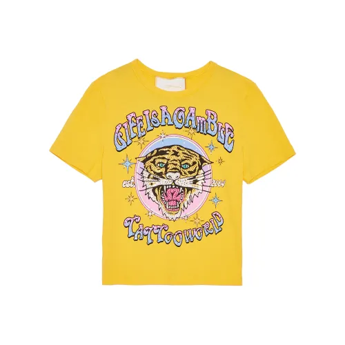 Ed Hardy Манго Мохито Желтые Женские Короткие Топы