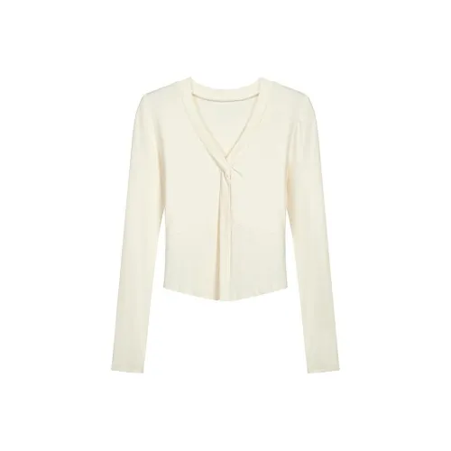 ETSE Абрикос Женские Футболки