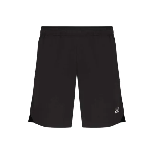 EMPORIO ARMANI EA7 Черные Мужские Спортивные Шорты