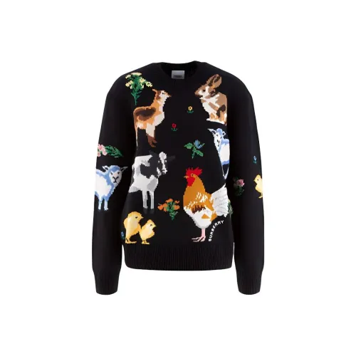 Burberry SS23 Свитер Женский Черный