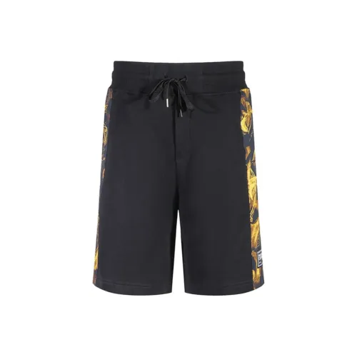 VERSACE JEANS COUTURE SS24 Повседневные шорты Мужские Черные