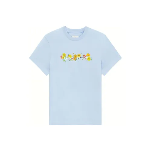 GIVENCHY SS22 T-Shirt Женская Синяя