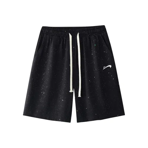 K Bird Повседневные шорты унисекс черные