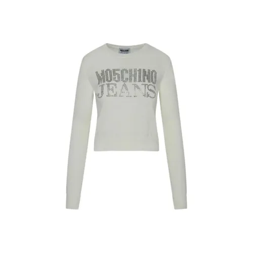 MOSCHINO Белые Женские Свитеры