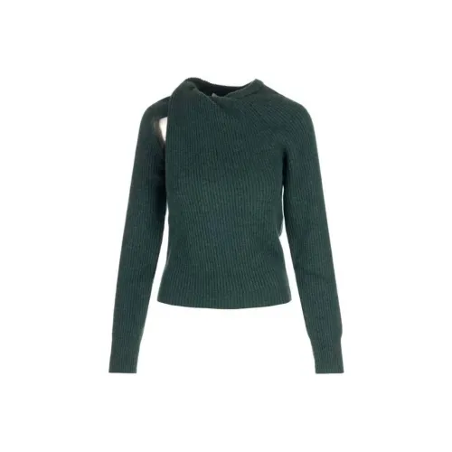 STELLA MCCARTNEY Лесной зеленый Женские свитеры