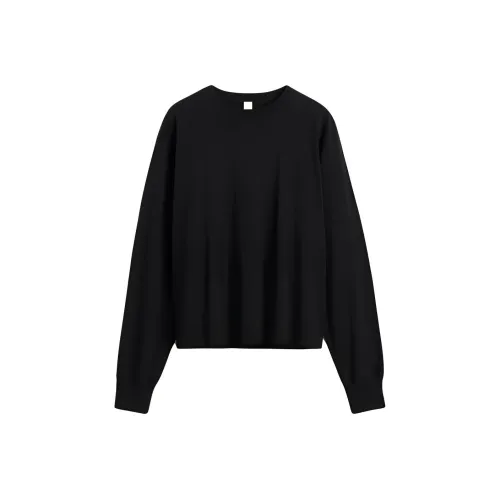 TOTEME SS24 T Рубашка Женская Черная