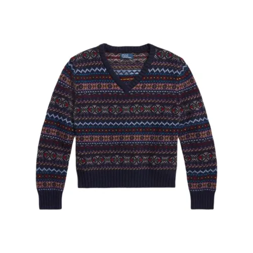 Polo Ralph Lauren FW24 Свитер Женский Темно-синий