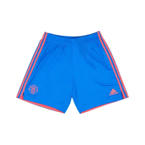 Adidas Manchester United Authentic Away Shorts Soccer Unisex Blue Adidas Manchester United Authentic Away Shorts Soccer Унисекс Синий