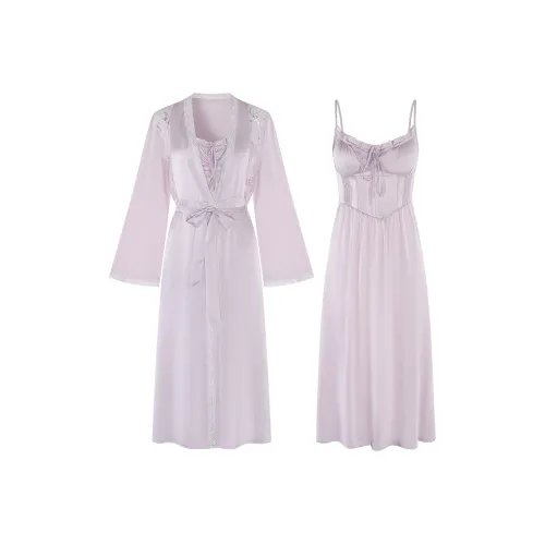 LUYOUYE Летний комплект пижам для женщин светло-фиолетовый