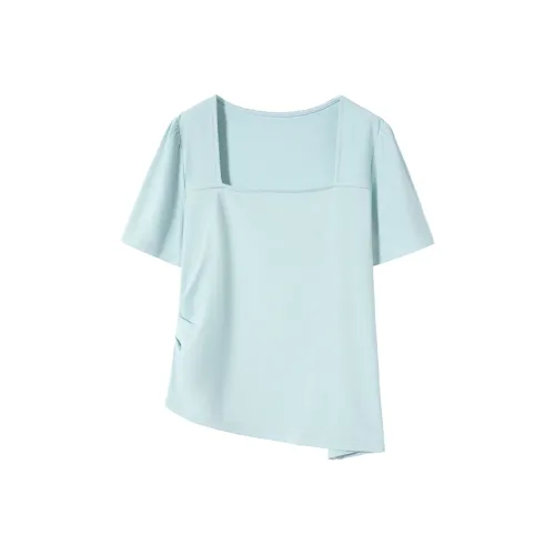 SHIRAN T Рубашка Женская Аква-Синий