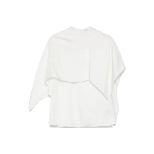 FERRAGAMO SS25 T Рубашка Женская Белая