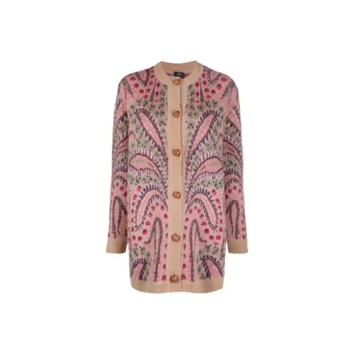 ETRO Розовые Женские Свитеры
