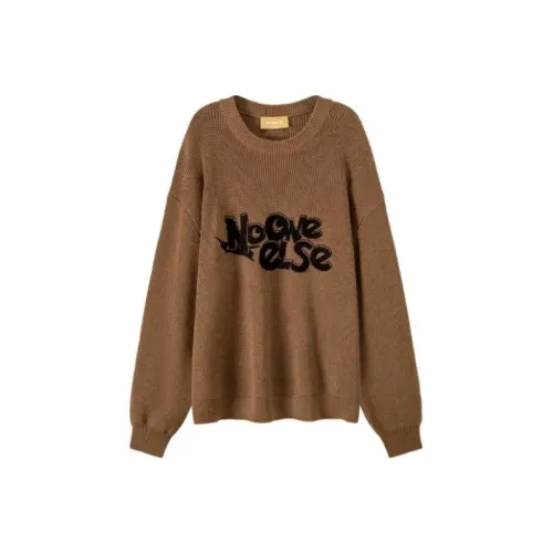 NO ONE ELSE Свитер Женские Кофе