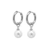 Серьги с белым жемчугом, 1 пара