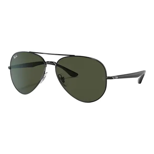 RayBan Металлические Aviator Солнцезащитные очки Унисекс Черные